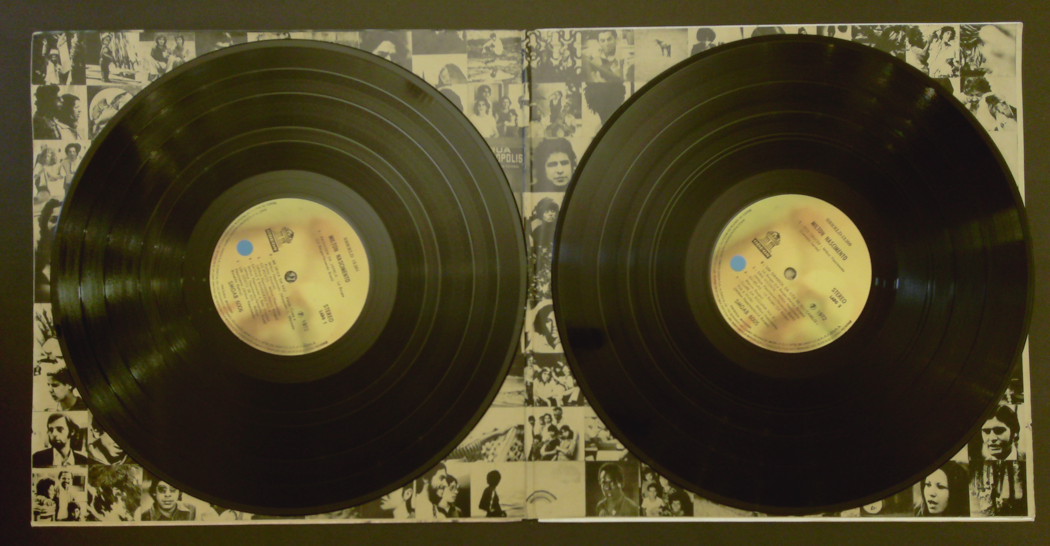 Side A of LP - Milton Nascimento e Lo Borges - Clube da Esquina